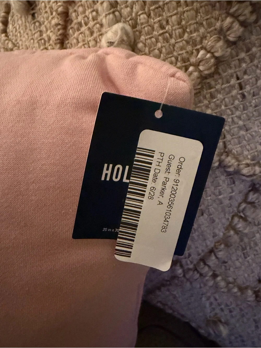 NWT Hollister Target 20 x 30 Oversized Study Buddy Pillow